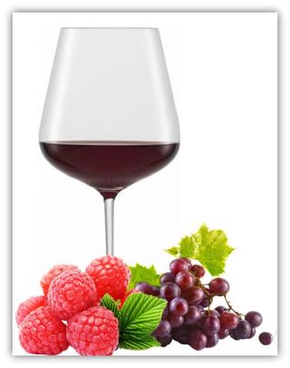 Напівсолодке Червоне Вино Малина (1л)