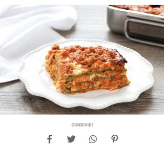 Primo : Lasagne alla bolognese GUSTOSISSIME