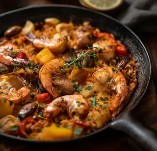 Paella mixta