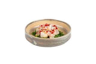 Tartare Gambero e Lamponi