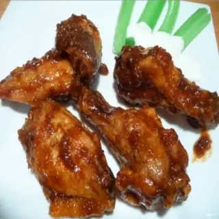Alitas de pollo frito Tailandia
