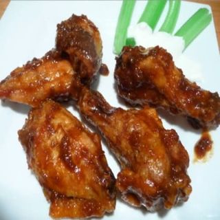 Alitas de pollo frito Tailandia