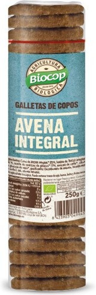 Galletas De Copos De Avena Integral Biocop...