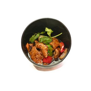 Ternera en salsa de ostras (ración)