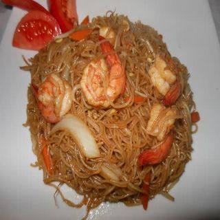 85. Fideos Fritos Con Gambas