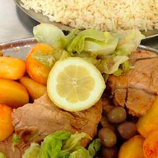 Pá de Porco Assado no Forno