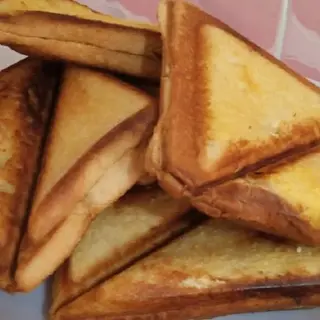 One Piece Of Toast. Bread