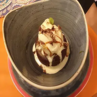 Coulant De Chocolate Con Helado