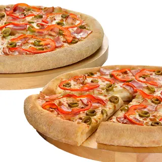 2 Pizzas Grandes Crea Tu Pizza 