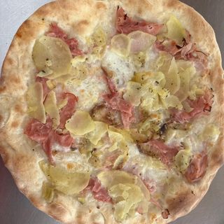 Patate e prosciutto cotto