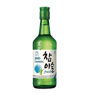 Korean Soju Jinro Chamisul Fresh Bamboo Filtered 35 cl