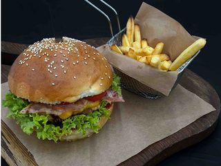 Бургер New York/New York burger + fries