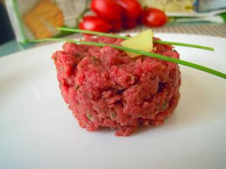 Piadina Carolina con Tartàre di Manzo