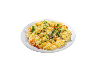 Orez cu legume si ciuperci