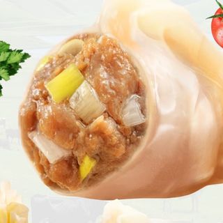 Ravioli con carne di manzo e cipollotto