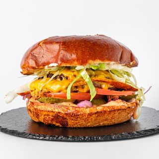 Double cheeseburger