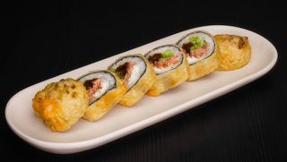 Futomaki Tempura pieczony łosoś