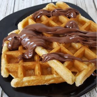 Gofre Con Nutella