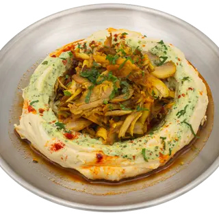 Hummus Shawarma de pollo