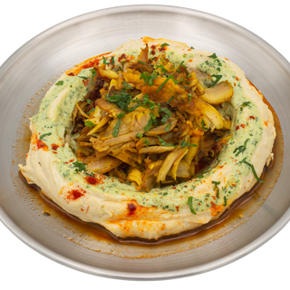 Hummus Shawarma de pollo