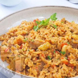 Arroz Frito Con Ternera