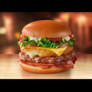 86. Chicken With Beef Burger