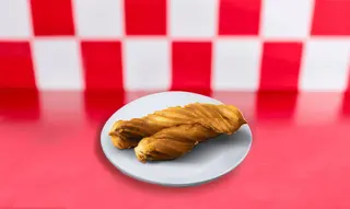 Churros rellenos de chocolate