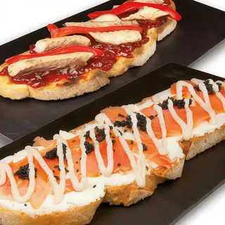 Tosta De Salmón