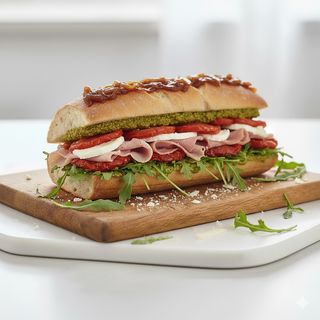Pani cunzatu ca porchetta