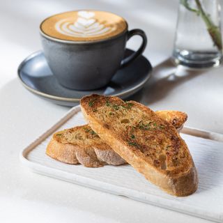 Хлеб чесночный