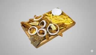 Жареная рыба  Сазан