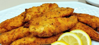 Pechuga de pollo rebozada