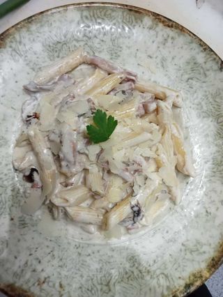 Carbonara regele ciuperca