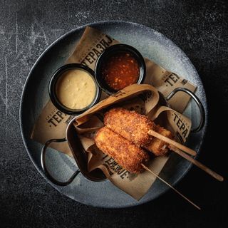 Crispy mozzarella  ''home made''