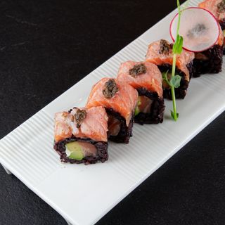 Uramaki black truffle flambe - 8 pezzi