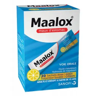 Maalox Lemon  Sachets 20's