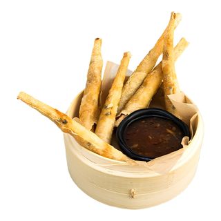 Smażone sajgonki twister z krewetkami 6 szt.