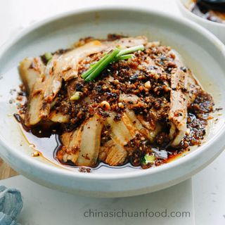 Garlic Chilli pork Slice