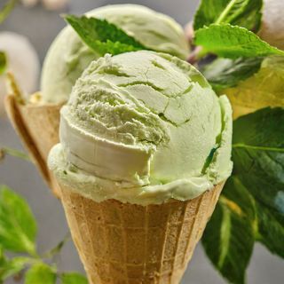 Helado de Té Verde