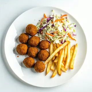 Kebab falafel talerz