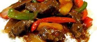 Телешко филе със зеленчуци (350г)