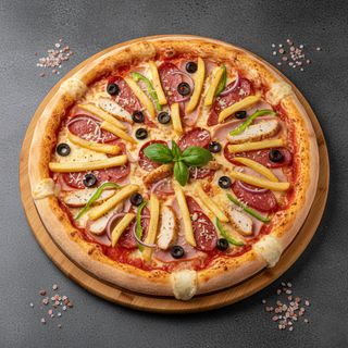 Pizza Mammoth Trio carni mix