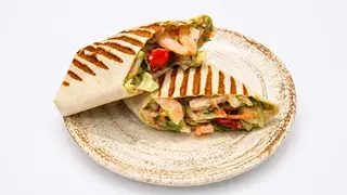 Avo Shrimp Wrap