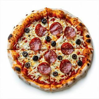 Salame e olive classica normale