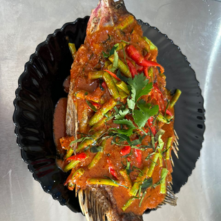 Fried Fish With Sweet Chilli Sauce Whole Fish