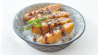 Sake katsudon