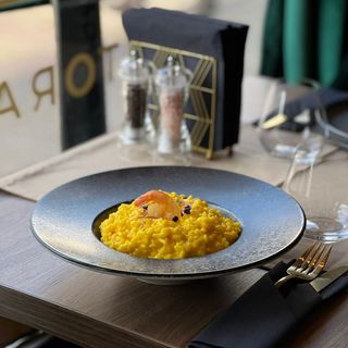 Risotto cu şofran şi creveţi