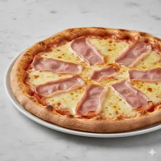 Pizza De Jamón Y Queso Tradicional (30 Cm.)