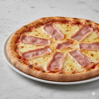 Pizza De Jamón Y Queso Tradicional (30 Cm.)