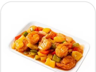 Gambas Con Salsa Picante